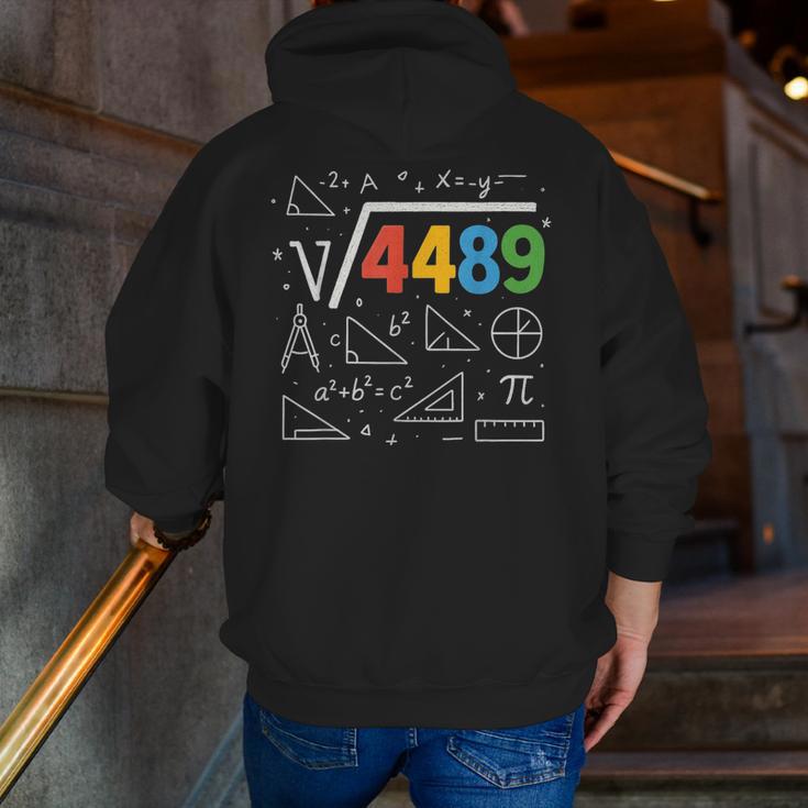 67 Meme Square Root 4489 Slang Six Seven Math Teacher Men Zip Up Hoodie Back Print, funny gift 67 Meme Square Root 4489 Slang Six Seven Math Teacher Men Zip Up Hoodie Back Print, funny gift