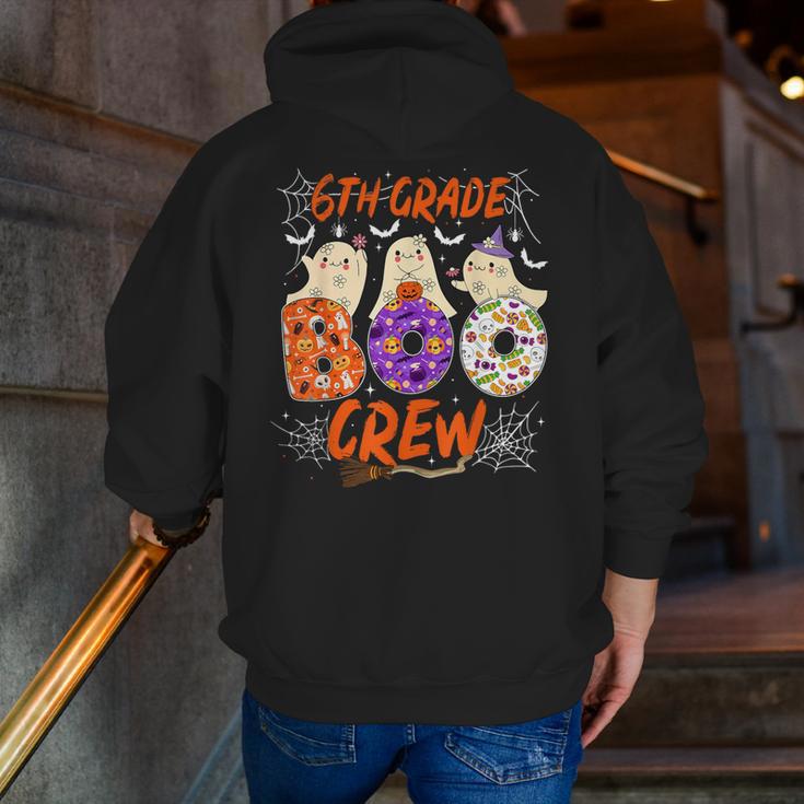 6th Grade Boo Crew Sixth Grade Halloween Teacher Kid Men Zip Up Hoodie Back Print, funny gift 6th Grade Boo Crew Sixth Grade Halloween Teacher Kid Men Zip Up Hoodie Back Print, funny gift