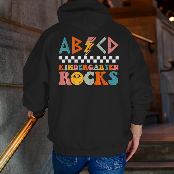 ABCD Kindergarten Rocks Back To School Teacher Kindergarten Men Zip Up Hoodie Back Print, funny gift ABCD Kindergarten Rocks Back To School Teacher Kindergarten Men Zip Up Hoodie Back Print, funny gift