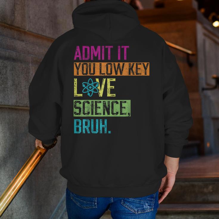 Admit It You Low Key Love Science Bruh Funny Science Teacher Men Zip Up Hoodie Back Print, Science Teacher Hoodies, funny gift Admit It You Low Key Love Science Bruh Funny Science Teacher Men Zip Up Hoodie Back Print, Science Teacher Hoodies, funny gift