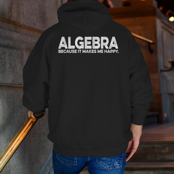 Algebra Quote For Math Lover Teacher Love Algebra Men Women Kids Men Zip Up Hoodie Back Print, funny gift Algebra Quote For Math Lover Teacher Love Algebra Men Women Kids Men Zip Up Hoodie Back Print, funny gift