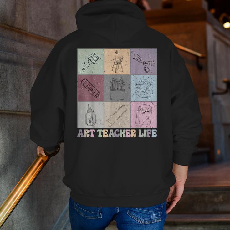 Art Teacher Life Retro Groovy Teaching Future Artists Men Zip Up Hoodie Back Print, Future Teacher Hoodies, Groovy Teacher Hoodies, funny gift Art Teacher Life Retro Groovy Teaching Future Artists Men Zip Up Hoodie Back Print, Future Teacher Hoodies, Groovy Teacher Hoodies, funny gift