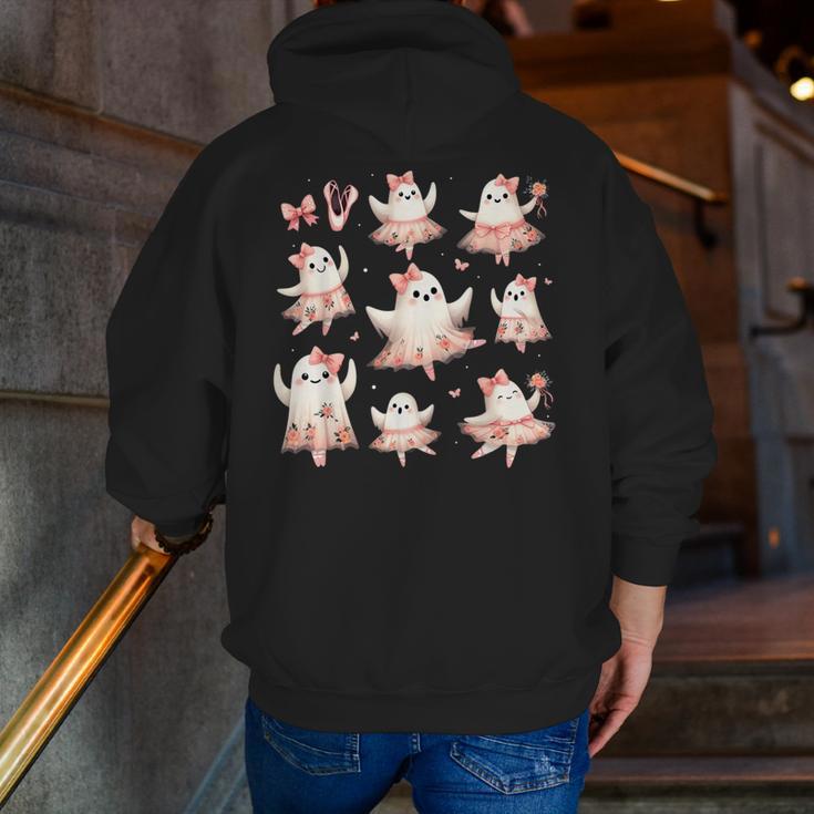 Ballet Ghost Ballet Dancer Spooky Dance Teacher Halloween Men Zip Up Hoodie Back Print, funny gift Ballet Ghost Ballet Dancer Spooky Dance Teacher Halloween Men Zip Up Hoodie Back Print, funny gift