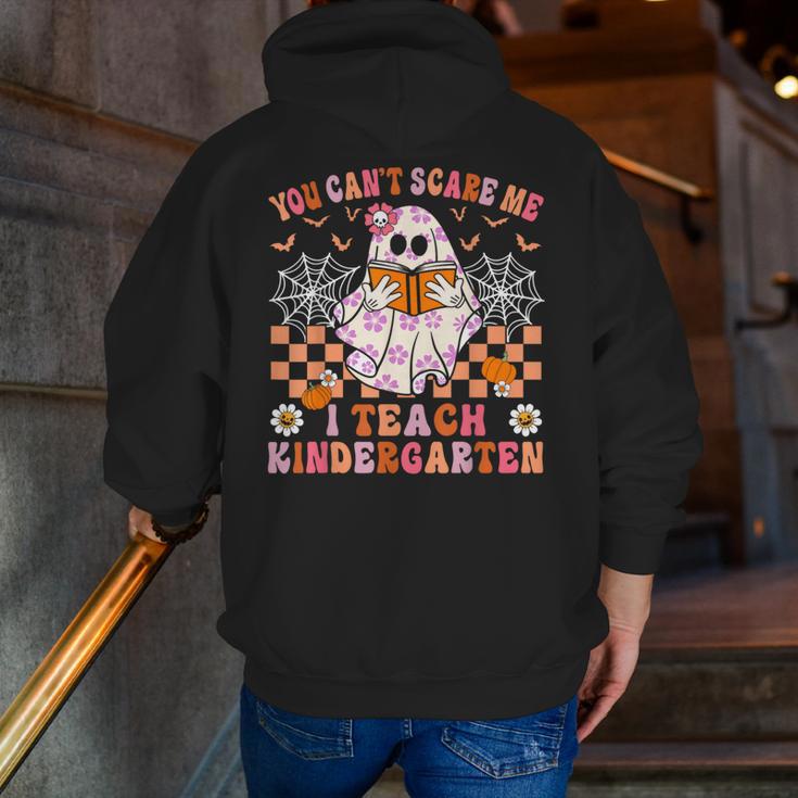 You Cant Scare Me I Teach Kindergarten Teacher Halloween Men Zip Up Hoodie Back Print, funny gift You Cant Scare Me I Teach Kindergarten Teacher Halloween Men Zip Up Hoodie Back Print, funny gift
