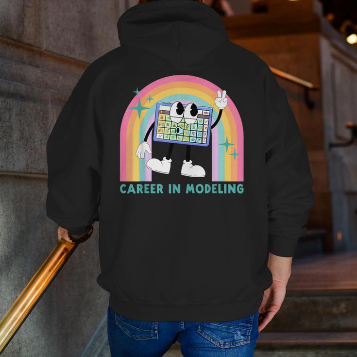 Career In Modeling AAC Teacher SLP SPED Communication Autism Men Zip Up Hoodie Back Print, funny gift Career In Modeling AAC Teacher SLP SPED Communication Autism Men Zip Up Hoodie Back Print, funny gift