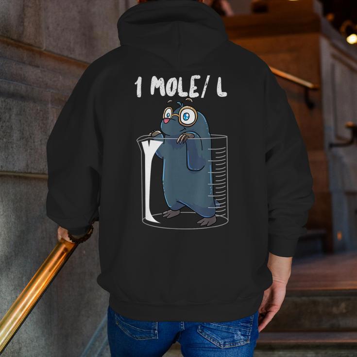 Chemistry Chemist Student Science Teacher Mole Men Zip Up Hoodie Back Print, Science Teacher Hoodies, funny gift Chemistry Chemist Student Science Teacher Mole Men Zip Up Hoodie Back Print, Science Teacher Hoodies, funny gift