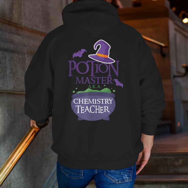 Chemistry Teacher Halloween Shirt School POTION MASTER Men Zip Up Hoodie Back Print, funny gift Chemistry Teacher Halloween Shirt School POTION MASTER Men Zip Up Hoodie Back Print, funny gift