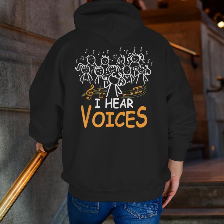 Choir Teacher I Hear Voices Chorister Church Choral Music Men Zip Up Hoodie Back Print, funny gift Choir Teacher I Hear Voices Chorister Church Choral Music Men Zip Up Hoodie Back Print, funny gift