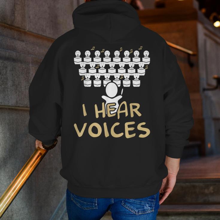 Choir Teacher Shirt I Hear Voices Chorister Tee Men Zip Up Hoodie Back Print, funny gift Choir Teacher Shirt I Hear Voices Chorister Tee Men Zip Up Hoodie Back Print, funny gift