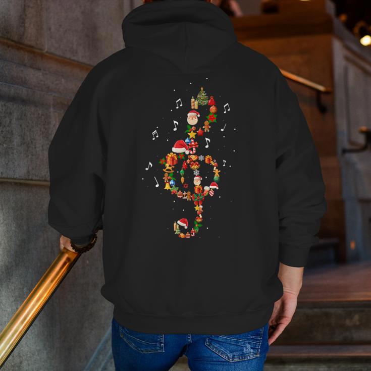 Christmas Musical Note Music Lover Teacher Sing Carols Jesus Men Zip Up Hoodie Back Print, funny gift Christmas Musical Note Music Lover Teacher Sing Carols Jesus Men Zip Up Hoodie Back Print, funny gift