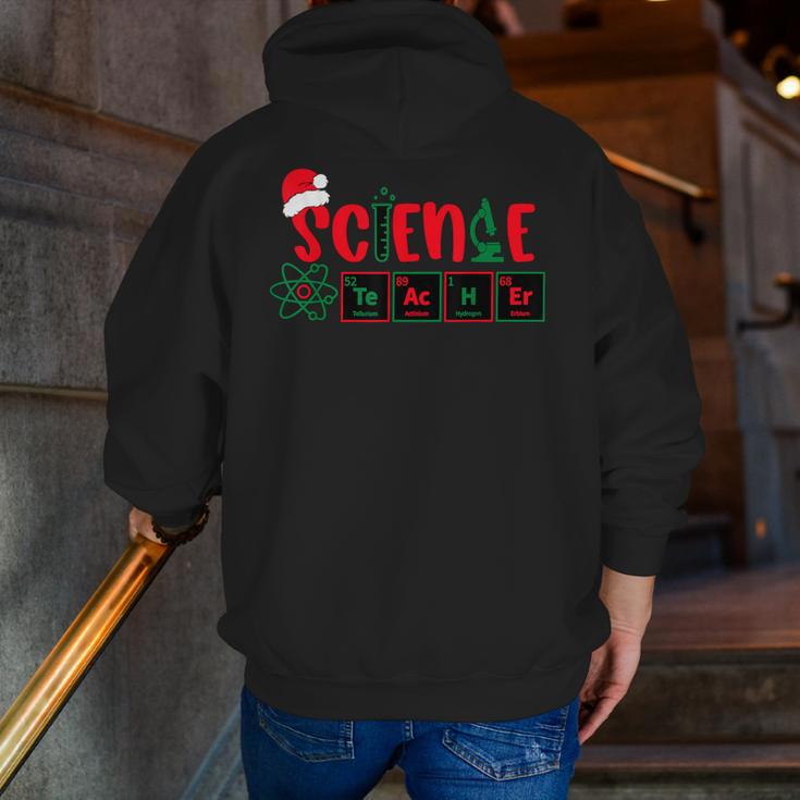 Christmas Science Teacher Santa Educator Chemical Elements Men Zip Up Hoodie Back Print, Science Teacher Hoodies, funny gift Christmas Science Teacher Santa Educator Chemical Elements Men Zip Up Hoodie Back Print, Science Teacher Hoodies, funny gift