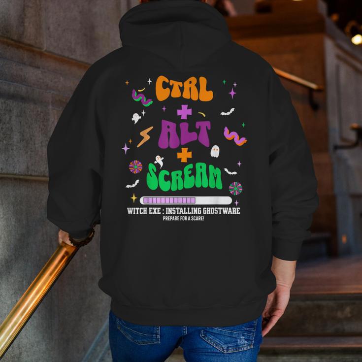 Computer Teacher Spooky Halloween Technology STEM Engineer Men Zip Up Hoodie Back Print, funny gift Computer Teacher Spooky Halloween Technology STEM Engineer Men Zip Up Hoodie Back Print, funny gift