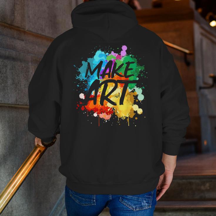 Cool Art For Men Women Artist Teacher Painter Artists Paint Men Zip Up Hoodie Back Print, funny gift Cool Art For Men Women Artist Teacher Painter Artists Paint Men Zip Up Hoodie Back Print, funny gift