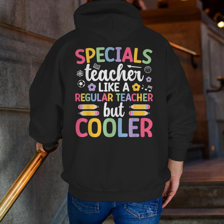 Cool Specials Teacher Specials Team Specials Squad Men Zip Up Hoodie Back Print, funny gift Cool Specials Teacher Specials Team Specials Squad Men Zip Up Hoodie Back Print, funny gift