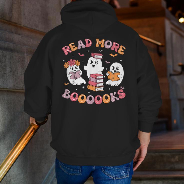 Cute Ghost Book Read More Books Teachers Halloween Men Zip Up Hoodie Back Print, funny gift Cute Ghost Book Read More Books Teachers Halloween Men Zip Up Hoodie Back Print, funny gift