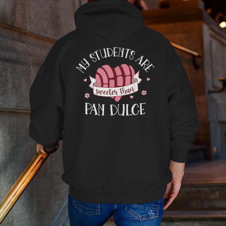 Cute Spanish Teacher Dual Language Bilingual Teacher Men Women Men Zip Up Hoodie Back Print, funny gift Cute Spanish Teacher Dual Language Bilingual Teacher Men Women Men Zip Up Hoodie Back Print, funny gift