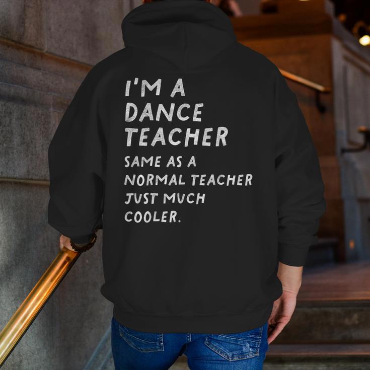 Dance Teacher Definition Men Zip Up Hoodie Back Print, funny gift Dance Teacher Definition Men Zip Up Hoodie Back Print, funny gift
