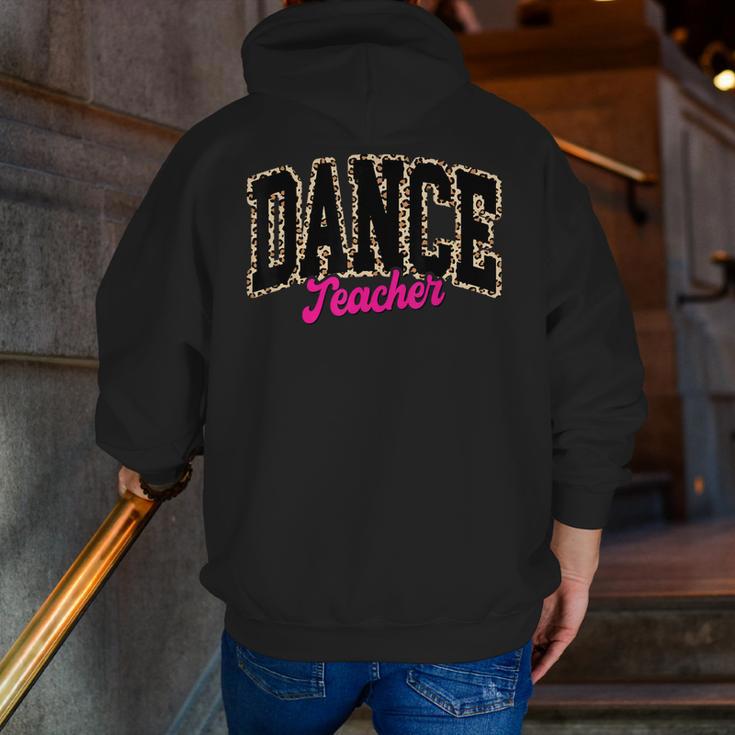 Dance Teacher Leopard Dancing Life Girls Women Dancer Men Zip Up Hoodie Back Print, funny gift Dance Teacher Leopard Dancing Life Girls Women Dancer Men Zip Up Hoodie Back Print, funny gift