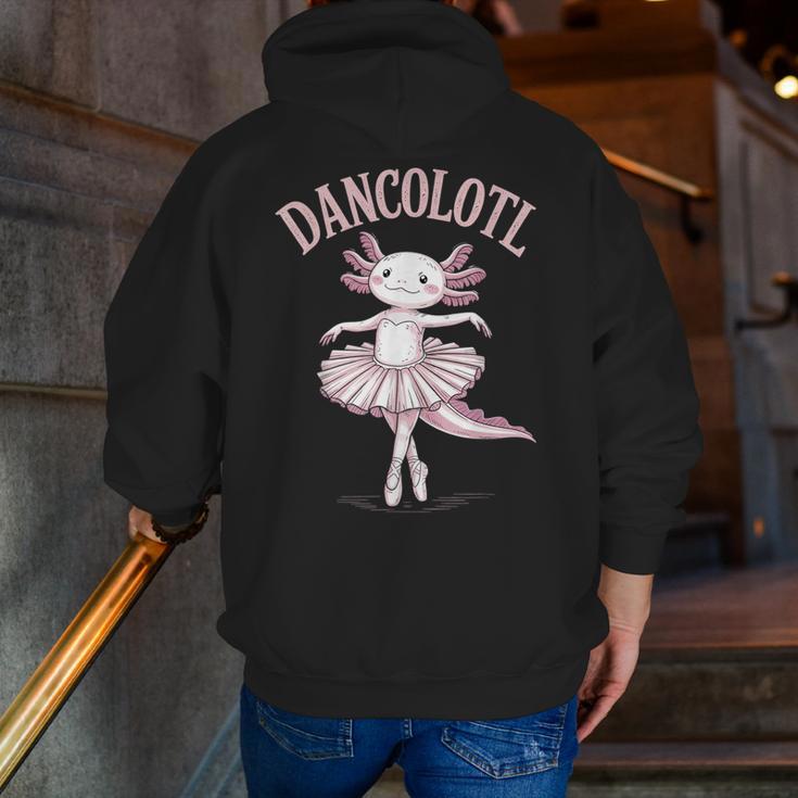 Dancolotl Ballerina Axolotl Ballet Dance Teacher Men Zip Up Hoodie Back Print, funny gift Dancolotl Ballerina Axolotl Ballet Dance Teacher Men Zip Up Hoodie Back Print, funny gift