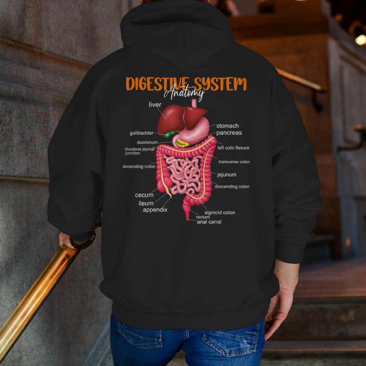 Digestive System Anatomy Anatomical Biology Teacher Men Zip Up Hoodie Back Print, funny gift Digestive System Anatomy Anatomical Biology Teacher Men Zip Up Hoodie Back Print, funny gift