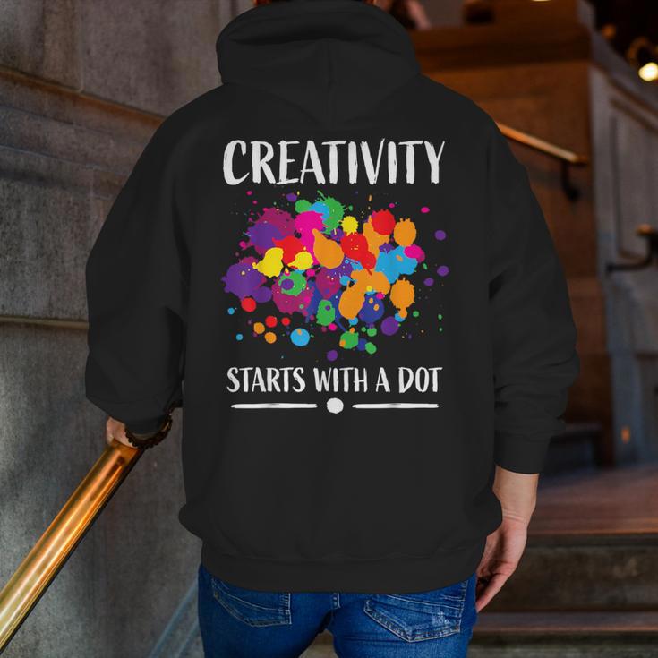 Dot Day Shirt Women Men Kids Girls Boys Teacher 2024 Dot Day Men Zip Up Hoodie Back Print, funny gift Dot Day Shirt Women Men Kids Girls Boys Teacher 2024 Dot Day Men Zip Up Hoodie Back Print, funny gift
