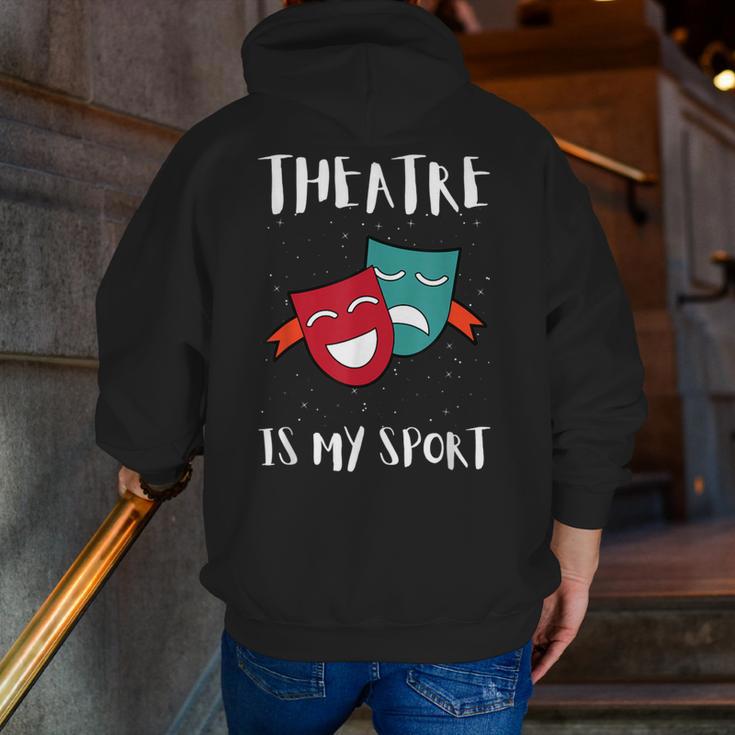 Drama Teacher For Theatre And Performing Arts Men Zip Up Hoodie Back Print, funny gift Drama Teacher For Theatre And Performing Arts Men Zip Up Hoodie Back Print, funny gift