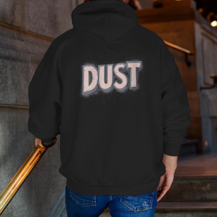 Dust Bunny Halloween Pun Costume Easy Lazy Teacher Men Zip Up Hoodie Back Print, funny gift