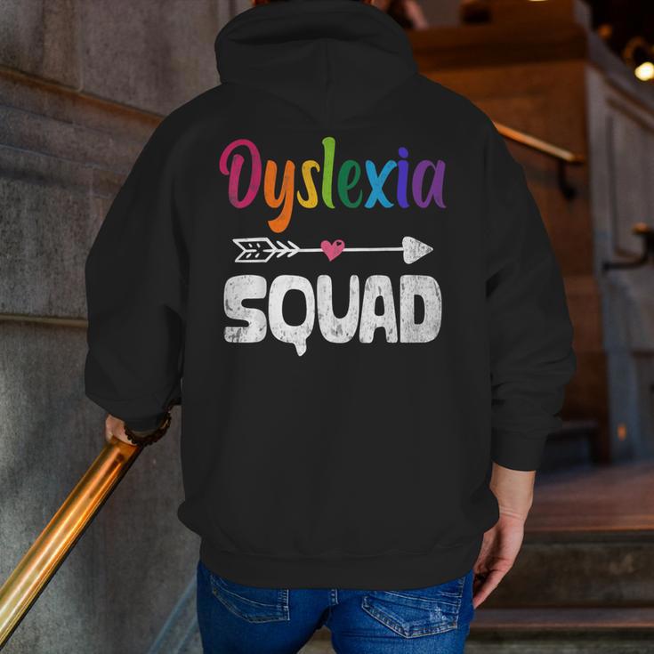 Dyslexia Awareness Month Dyslexia Teacher Therapist Men Zip Up Hoodie Back Print, funny gift Dyslexia Awareness Month Dyslexia Teacher Therapist Men Zip Up Hoodie Back Print, funny gift