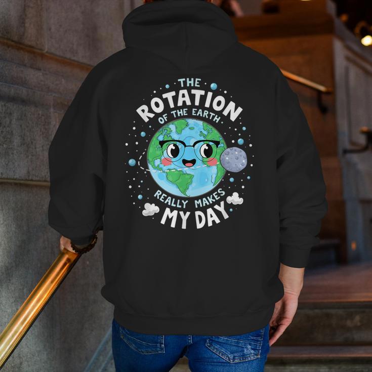 Earth Day Rotation Of The Earth Makes My Day Science Teacher Men Zip Up Hoodie Back Print, Science Teacher Hoodies, funny gift Earth Day Rotation Of The Earth Makes My Day Science Teacher Men Zip Up Hoodie Back Print, Science Teacher Hoodies, funny gift