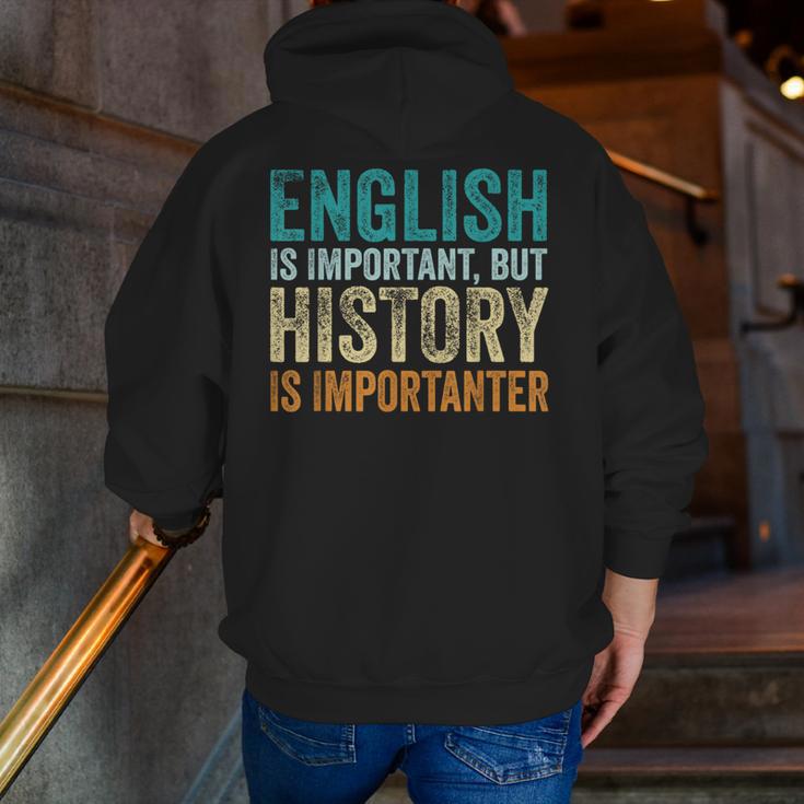 English Is Important But History Is Importanter Teacher Men Zip Up Hoodie Back Print, History Teacher Hoodies, English Teacher Hoodies, funny gift English Is Important But History Is Importanter Teacher Men Zip Up Hoodie Back Print, History Teacher Hoodies, English Teacher Hoodies, funny gift