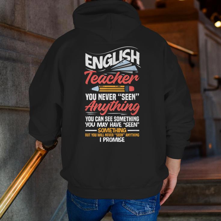 English Teacher Men Zip Up Hoodie Back Print, English Teacher Hoodies, funny gift English Teacher Men Zip Up Hoodie Back Print, English Teacher Hoodies, funny gift
