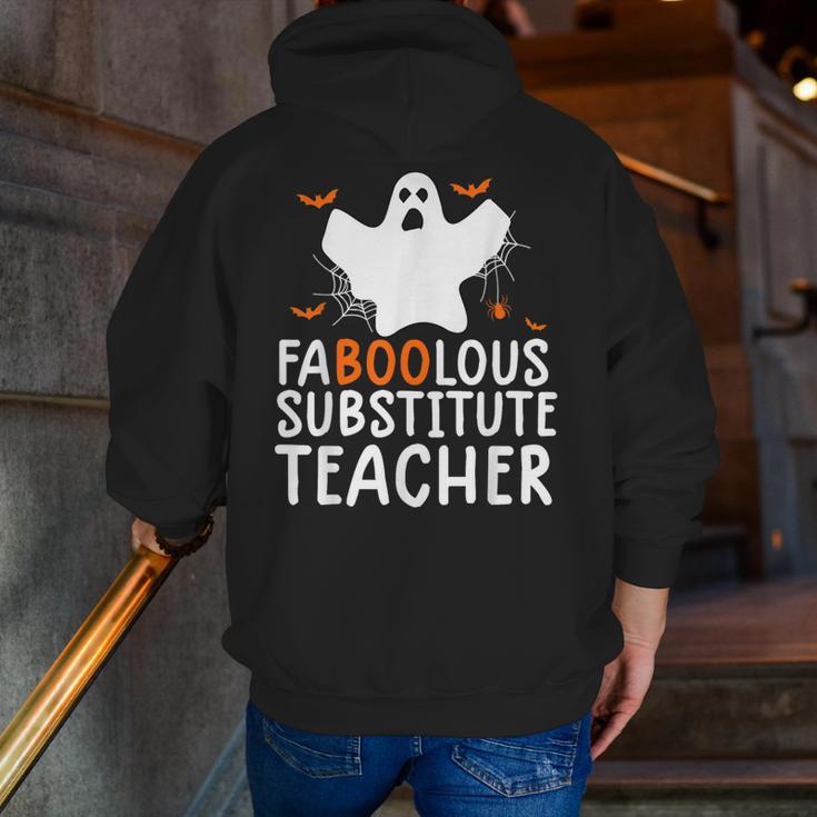 Faboolous Substitute Teacher Halloween Costume Men Zip Up Hoodie Back Print, funny gift Faboolous Substitute Teacher Halloween Costume Men Zip Up Hoodie Back Print, funny gift