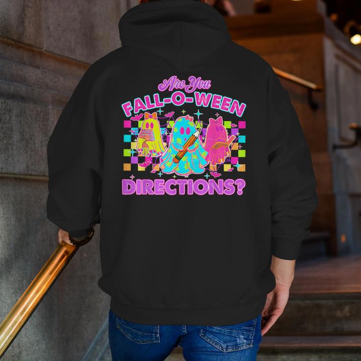 Are You Fall-O-Ween Directions Teacher Ghost Halloween Men Zip Up Hoodie Back Print, funny gift Are You Fall-O-Ween Directions Teacher Ghost Halloween Men Zip Up Hoodie Back Print, funny gift