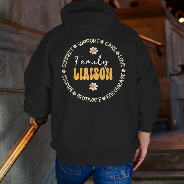 Family Liaison Back To School Teacher Appreciation Week Men Zip Up Hoodie Back Print, funny gift Family Liaison Back To School Teacher Appreciation Week Men Zip Up Hoodie Back Print, funny gift