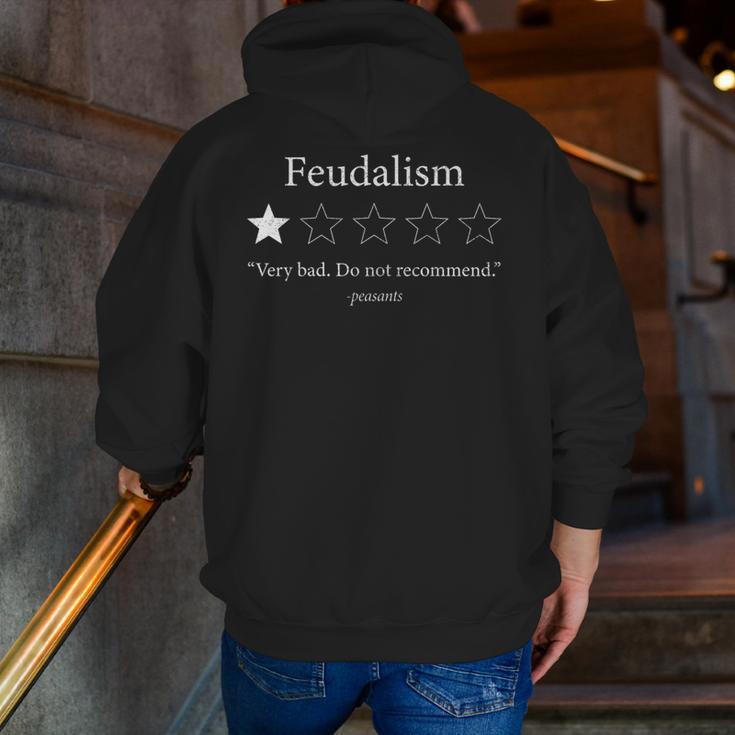 Feudalism Review World History AP History Teacher Men Zip Up Hoodie Back Print, History Teacher Hoodies, funny gift Feudalism Review World History AP History Teacher Men Zip Up Hoodie Back Print, History Teacher Hoodies, funny gift