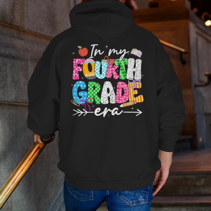 In My Fourth Grade Era 4th Grade Girl Teacher Back To School Men Zip Up Hoodie Back Print, 4th Grade Teacher Hoodies, funny gift