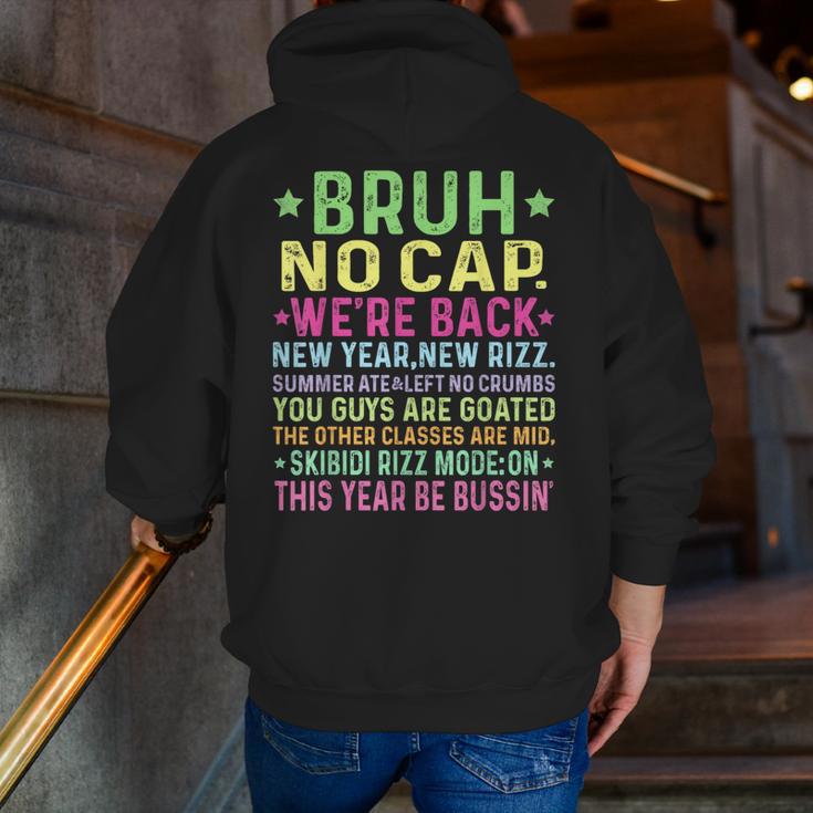 Gen A Slang Teachers Happy 1st Day Of School 2025 Students Men Zip Up Hoodie Back Print, funny gift Gen A Slang Teachers Happy 1st Day Of School 2025 Students Men Zip Up Hoodie Back Print, funny gift