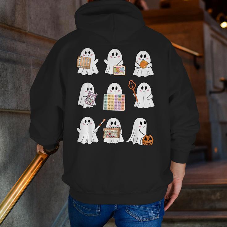 Ghost Speech Therapy Teacher Spooky Season Halloween Men Zip Up Hoodie Back Print, funny gift Ghost Speech Therapy Teacher Spooky Season Halloween Men Zip Up Hoodie Back Print, funny gift
