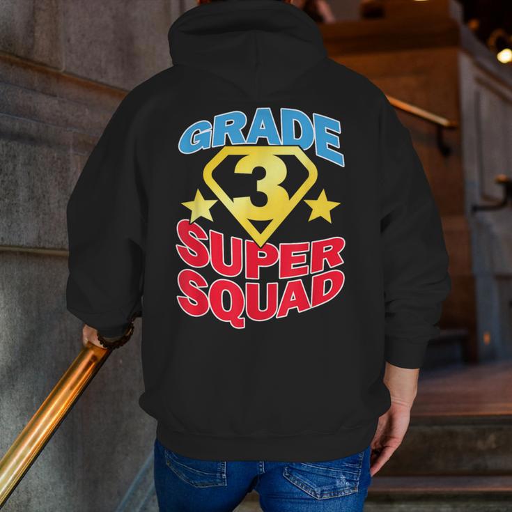 Grade 3 Super Squad Superhero Teacher Team Men Women Girls Kids Men Zip Up Hoodie Back Print, Super Teacher Hoodies, funny gift Grade 3 Super Squad Superhero Teacher Team Men Women Girls Kids Men Zip Up Hoodie Back Print, Super Teacher Hoodies, funny gift