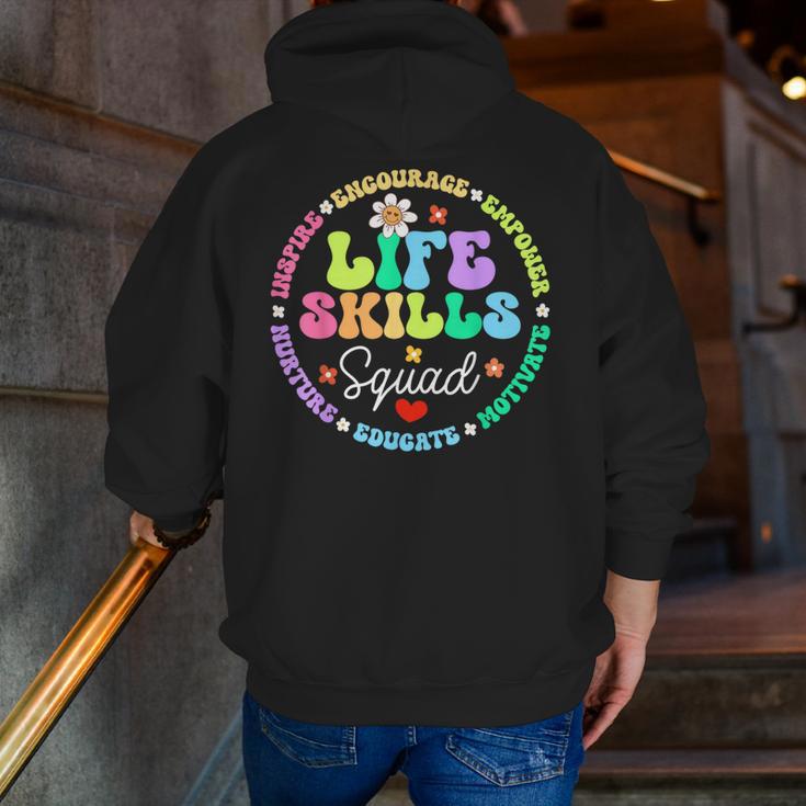 Groovy Life Skills Squad Teacher Special Ed SPED Team Crew Men Zip Up Hoodie Back Print, Groovy Teacher Hoodies, funny gift Groovy Life Skills Squad Teacher Special Ed SPED Team Crew Men Zip Up Hoodie Back Print, Groovy Teacher Hoodies, funny gift