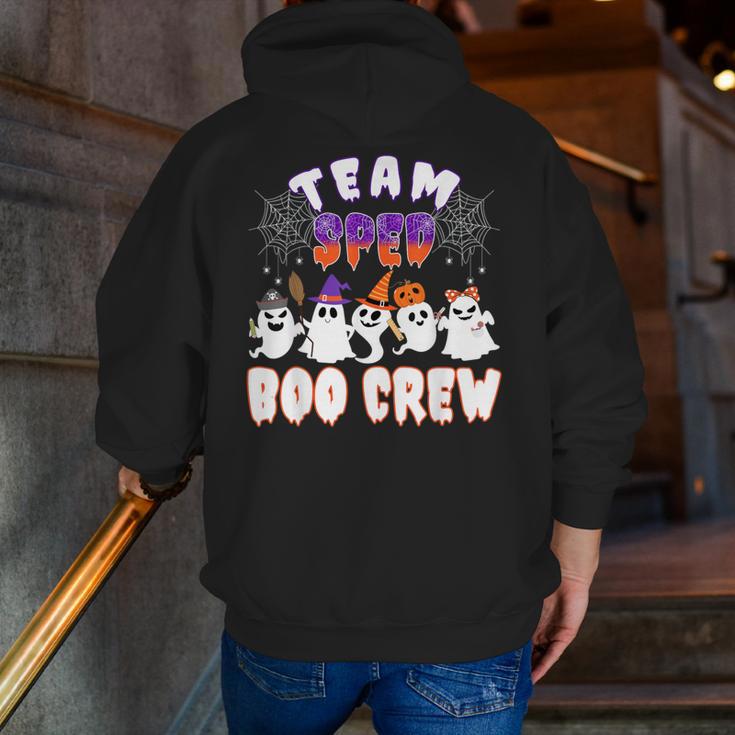 Halloween Costume Team SPED Teacher Special Education Men Zip Up Hoodie Back Print, funny gift Halloween Costume Team SPED Teacher Special Education Men Zip Up Hoodie Back Print, funny gift