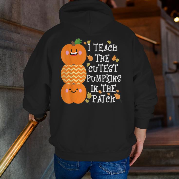 Halloween Teacher Shirt I Teach The Cutest Pumpkins In Patch Men Women Kids Men Zip Up Hoodie Back Print, funny gift Halloween Teacher Shirt I Teach The Cutest Pumpkins In Patch Men Women Kids Men Zip Up Hoodie Back Print, funny gift