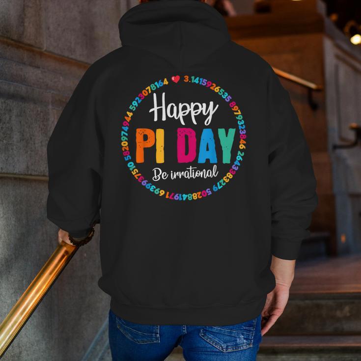 Happy Pi Day Pie Math Coach Teacher Pi Day Lover Nerdy Men Zip Up Hoodie Back Print, funny gift Happy Pi Day Pie Math Coach Teacher Pi Day Lover Nerdy Men Zip Up Hoodie Back Print, funny gift
