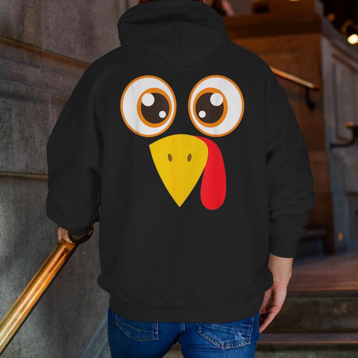 Hilarious Turkey Halloween Thanksgiving Teacher Nurse Men Zip Up Hoodie Back Print, funny gift Hilarious Turkey Halloween Thanksgiving Teacher Nurse Men Zip Up Hoodie Back Print, funny gift