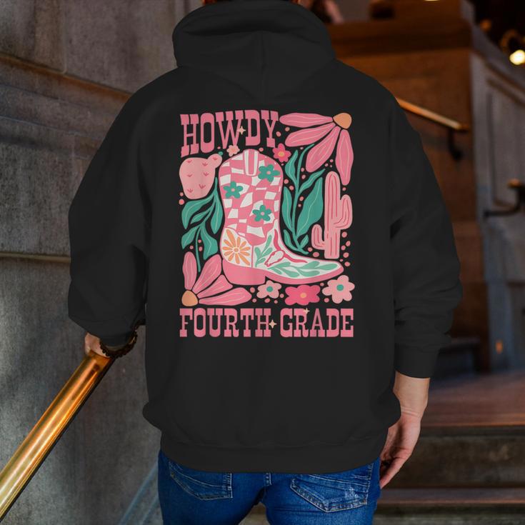 Howdy Fourth Grade Western 4th Grade Teacher Cowboy Cowgirl Men Zip Up Hoodie Back Print, 4th Grade Teacher Hoodies, funny gift Howdy Fourth Grade Western 4th Grade Teacher Cowboy Cowgirl Men Zip Up Hoodie Back Print, 4th Grade Teacher Hoodies, funny gift