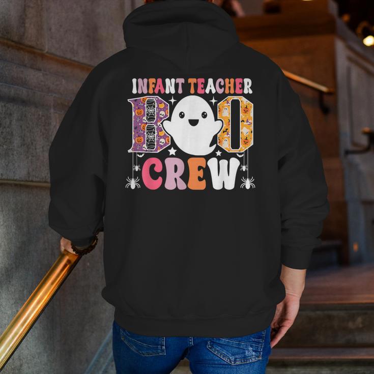 Infant Teacher Boo Crew Halloween Costume Men Zip Up Hoodie Back Print, funny gift Infant Teacher Boo Crew Halloween Costume Men Zip Up Hoodie Back Print, funny gift