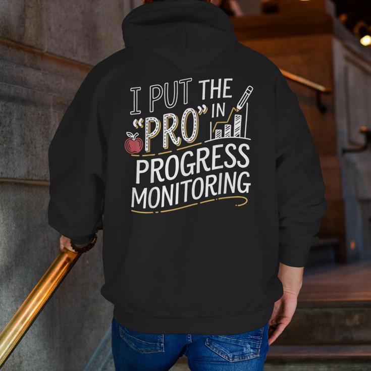 Intervention Teacher Progress Monitoring Intervention Men Zip Up Hoodie Back Print, funny gift Intervention Teacher Progress Monitoring Intervention Men Zip Up Hoodie Back Print, funny gift