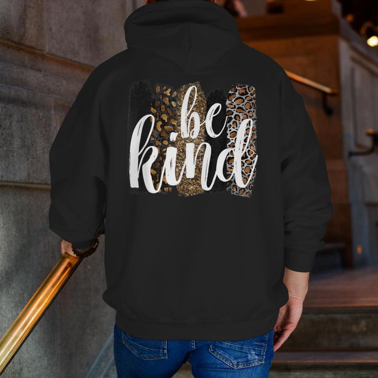 Be Kind Women Inspirational Teacher Animal Print Men Zip Up Hoodie Back Print, funny gift Be Kind Women Inspirational Teacher Animal Print Men Zip Up Hoodie Back Print, funny gift