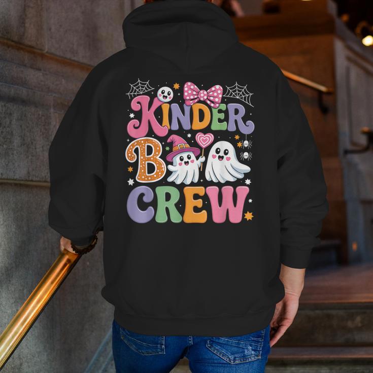 Kinder Boo Crew Kindergarten Teacher Student Halloween Men Zip Up Hoodie Back Print, funny gift Kinder Boo Crew Kindergarten Teacher Student Halloween Men Zip Up Hoodie Back Print, funny gift