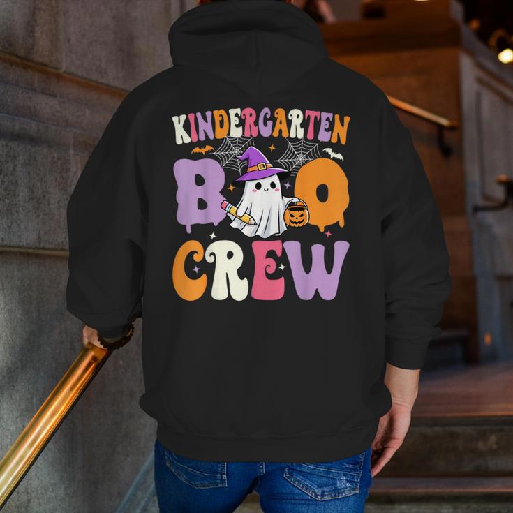 Kindergarten Boo Crew Spooky Kindergarten Halloween Teacher Men Zip Up Hoodie Back Print, funny gift Kindergarten Boo Crew Spooky Kindergarten Halloween Teacher Men Zip Up Hoodie Back Print, funny gift